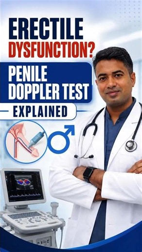 Penile Doppler Test for Erectile Dysfunction (ED) | Urologist Explains #erectiledysfunction