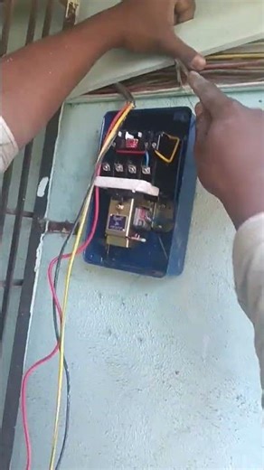 starter connection 3 phas #viral #shorts #shortsfeed #trendingshors #starter #trending #firealarm