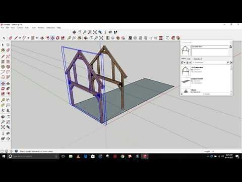 Drawing Your Own Barn in Sketchup