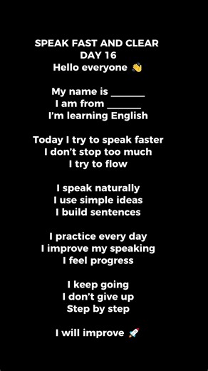 LEARN ENGLISH DAY 16#englishspeaking #englishlearning #reading