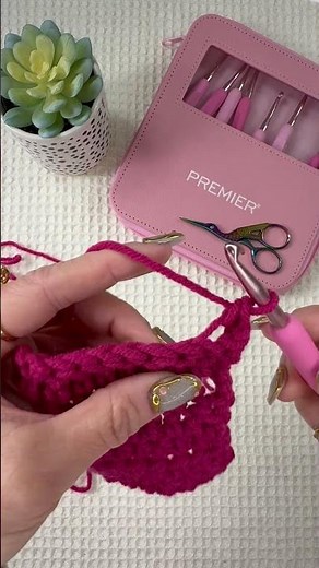 Premier® Yarns - Working in Back Loops Crochet Tutorial
