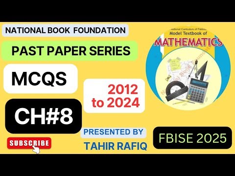 11th Class Math | NBF | MCQS SERIES | CH#8 FUNDAMENTALS OF TRIGONOMETRY |NBF MATH FEDERAL BOARD 2025
