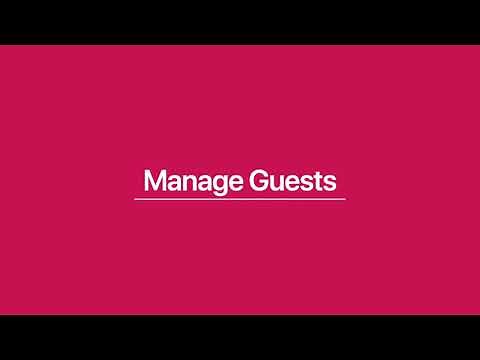Manage Guests in Luma