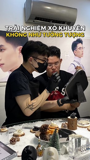 Trải nghiệm xỏ khuyên theo hiện tượng mạng đồ đi 🫣🤘 #jimmytrinh #deera #moligroup #piercing