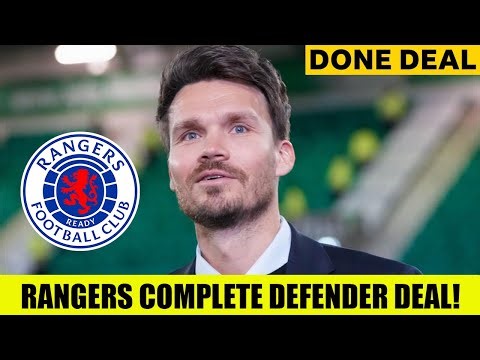 Rangers AGREE Defender Deal as Premier League Club Confirms!