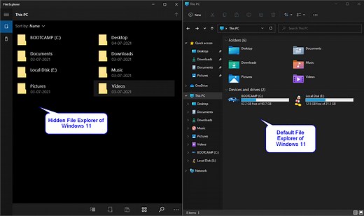How to turn on the UWP File Explorer on Windows 11? | GearUpWindows