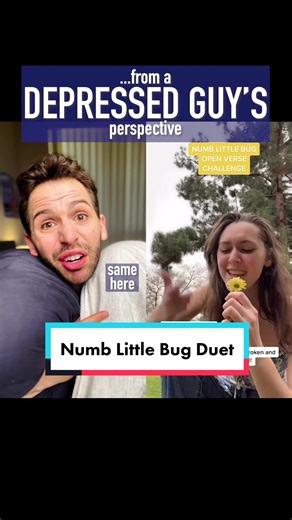 #duet with @Em Beihold I’m less “numb little bug” and more “ill Bill who needs a chill pill.” #openverse #openversechallenge #numblittlebug #songwritingchallenge #depressed #anxious #anxiety #mentalhealth #therapy #broke #rap #rapper #singer #songwriter #linmanuelmiranda #hamilton #intheheights