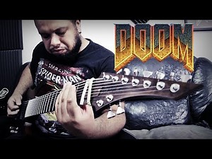 At Doom's Gate | 9 String Guitar Cover | DOOM Soundtrack |Michel Oliveira