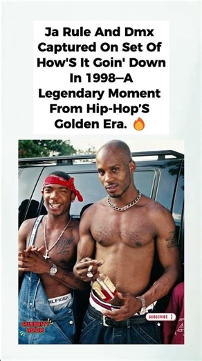 Ja Rule & DMX on Set in 1998 #shorts #DMX #JaRule