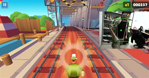 เล่น subway ยังไงให้ผอม #programer #subwaysurfers