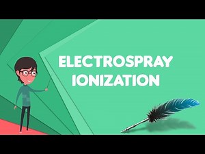 What is Electrospray ionization?, Explain Electrospray ionization, Define Electrospray ionization