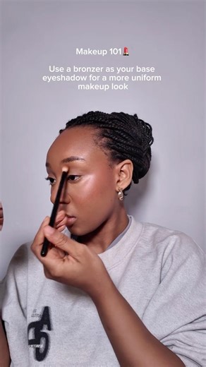 Eyeshadow 101 #eyeshadow tutorial #bronzer