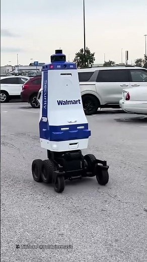 Walmart unveils robot security guard 🚨
