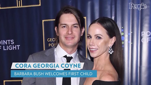 Barbara Bush Welcomes First Baby, Daughter Cora Georgia: 'Healthy and Adorable'