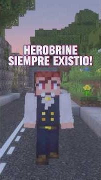 HEROBRINE ES REAL! (No lo veas de noche) #minecraft