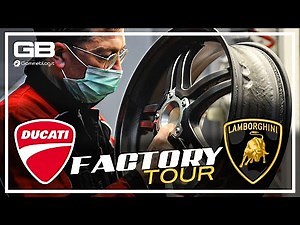 Ducati + Lamborghini FACTORY TOUR - How They Build DREAMS
