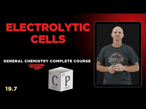 Electrolytic Cells | Molten vs Aqueous Electrolysis | 19.7 General Chemistry