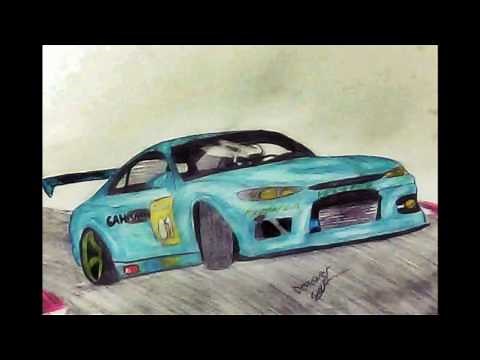 Como Desenhar Carro Drift