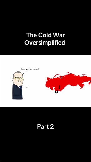 The Cold War Oversimplified Part 2 Follow for more! #coldwar #oversimplified #historytok #ww3 #historyexplained