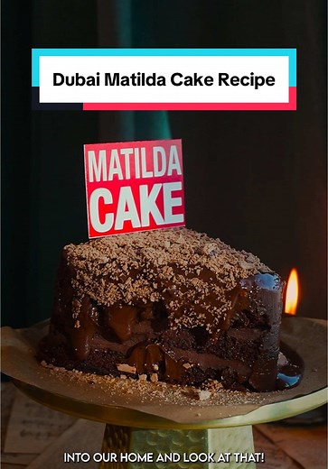 Matilda Cake Recipe: Recreate Dubai's Chocolate Delight
