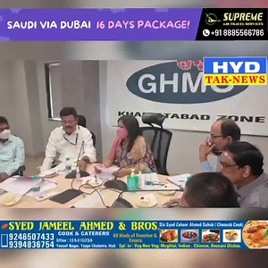 City Mayor Gadwal Vijayalakshmi chaired the zonal review meeting held at Khairatabad Zonal Office. Zonal Commissioner Ravikiran SE Ratnakar 6 Circles Deputy Commissioners Medical Officers Engineering EEs... | Hyderabad Tak | Facebook