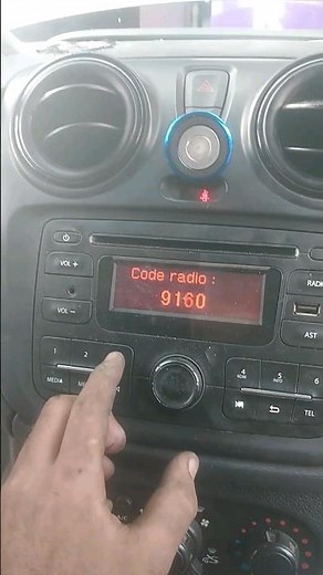 Entrer un code radio Dacia