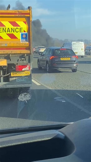 Be careful out there this morning! 📌 Spotted on the M6 J31 | Preston Hub
