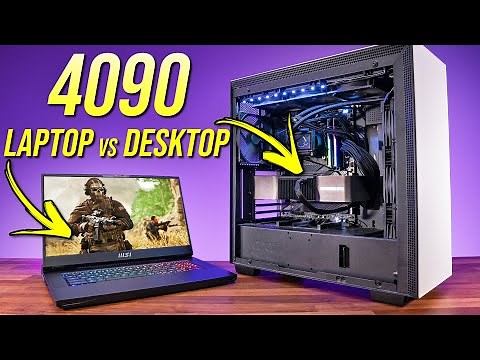 RTX 4090 Laptop vs Desktop - It’s not even close…