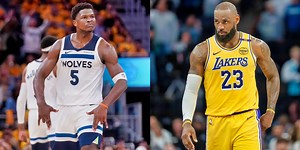 Anthony Edwards Draws Comparison To LeBron James For Gritty WCF Performance Through Painful Ankle Injury