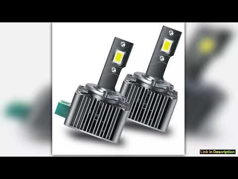 2PCS Powerful HID TO LED Headlight Bulbs D1S D2S D3S D4S D5S D8S 6000K Plug and Play Replace for