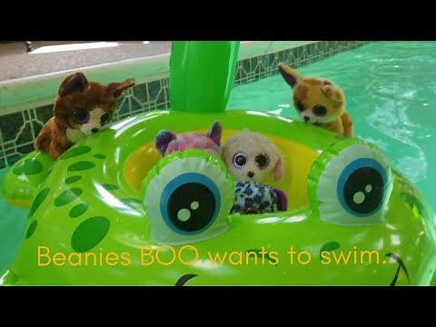 Beanie boos swimming pool party. #beanieboo