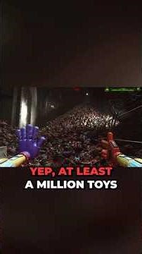 THE TOY GRAVEYARD - POPPY PLAYTIME CHAPTER 4 #creepytoys #games #gaming #youtubeshorts #shorts