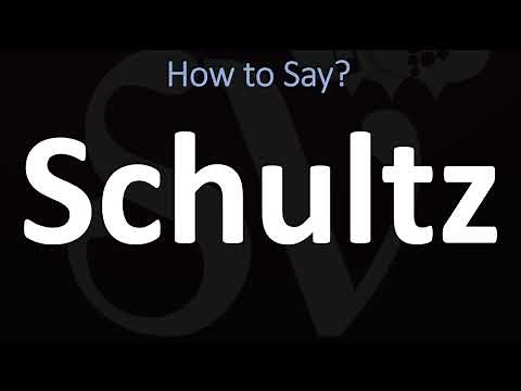 How to Pronounce Schultz? (CORRECTLY)