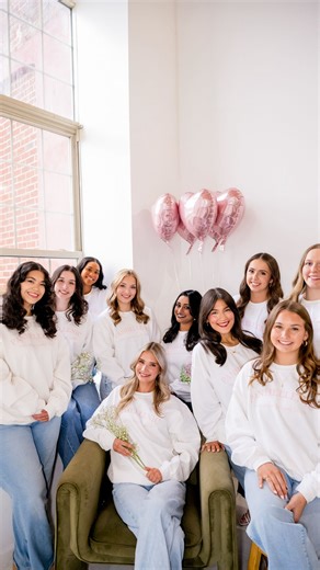 Charlotte Panhellenic Association on Instagram: "Our 2026 Exec is Soo Sweet!! 🎂💌 #gogreek #charlottepanhellenic #unccharlotte #sisterhood #charlotte"