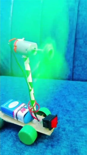 how to make DC motor car project #experiment #shortvideo