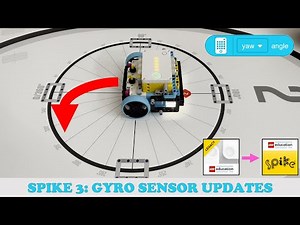 Major Changes in SPIKE 3: Gyro Sensor Updates (Drift and Inaccuracy)