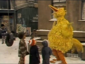 SESAME STREET OLD SCHOOL CLASSICS: Episode 593 Part 2 of Snowstorm hits the Street!