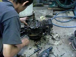 Exploded Briggs And Stratton 12Hp Vertical Shaft Engine Autopsy