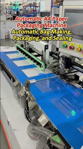 Automatic A4 Paper Packaging Machine——Automatic Bag Making,Packaging, and Sealing