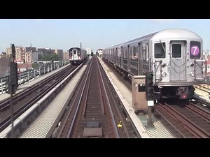 ᴴᴰ Manhattan Bound R62A 7 Express RFW Footage - Flushing Main St-Times Square