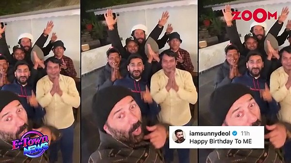 Sunny Deol Celebrates His 68th Birthday Preity Zinta, Bobby Deol and other sends Heartfelt Wishes #O