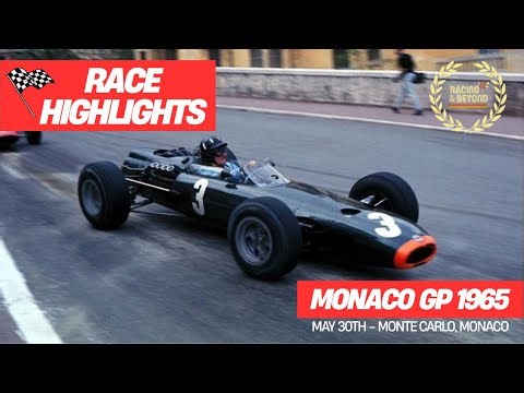 Formula 1 1965 Monaco GP Highlights - Mr. Monaco Did It Again