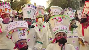 Mexicans mark festival mocking Spanish conquistadors