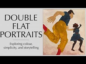 Double Portraits - Exploring Colour, Simplicity & Storytelling - Easy Art