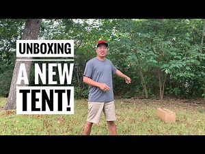 Unboxing and Setup - The Wenzel Shenanigan Tent