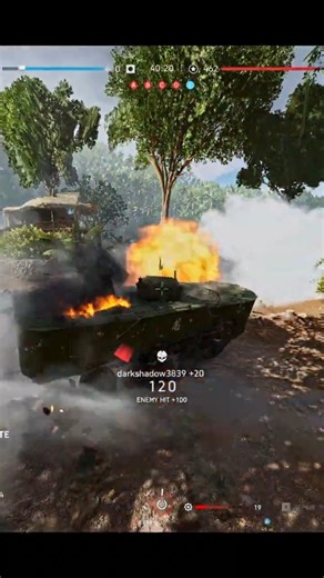 BF5 – Ka-Mi Tank Survives RPG Ambush 💥 #BattlefieldV #TankGameplay #GamingShorts #TankKill #FPS