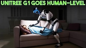 AI机器人又进化了？宇树Unitree人形机器人惊艳全场！