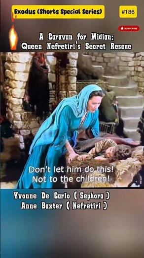 Not to the children! ✨ #TheTenCommandments #CecilBDeMille #AnneBaxter #YvonneDeCarlo #EpicMovieClips