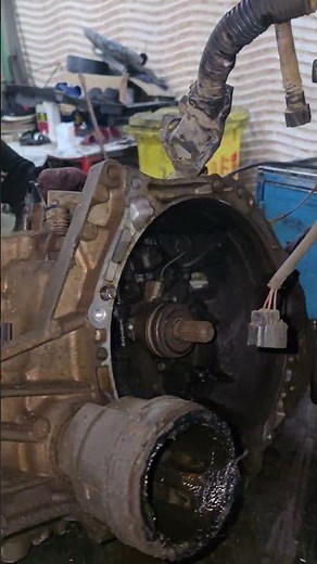 replace clutch kit and bearing Toyota Corolla #automobile