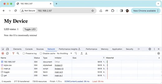Web Dashboard For Zephyr